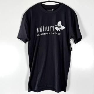 トリリウム Tシャツ 黒×白ロ