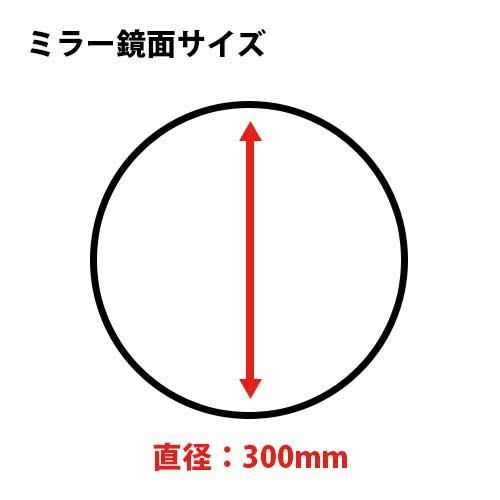 Amazon.co.jp: サンケイ ステンレスミラ 丸型 300Φ ポール式