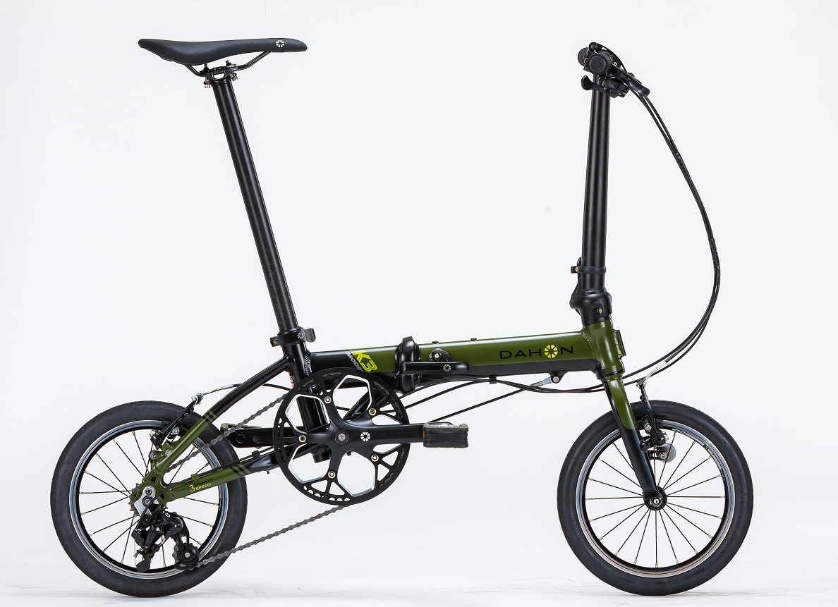 DAHON / K3 / 限定カラー ARMY/BLACK（ダホン/ケースリー/アーミー ブラック）のメイン画像