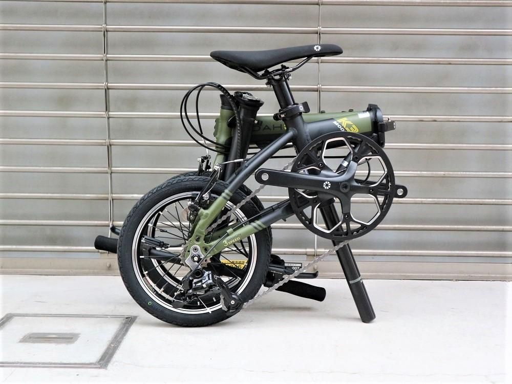 DAHON / K3 / 限定カラー ARMY/BLACK（ダホン/ケースリー/アーミー ブラック）のその他の画像