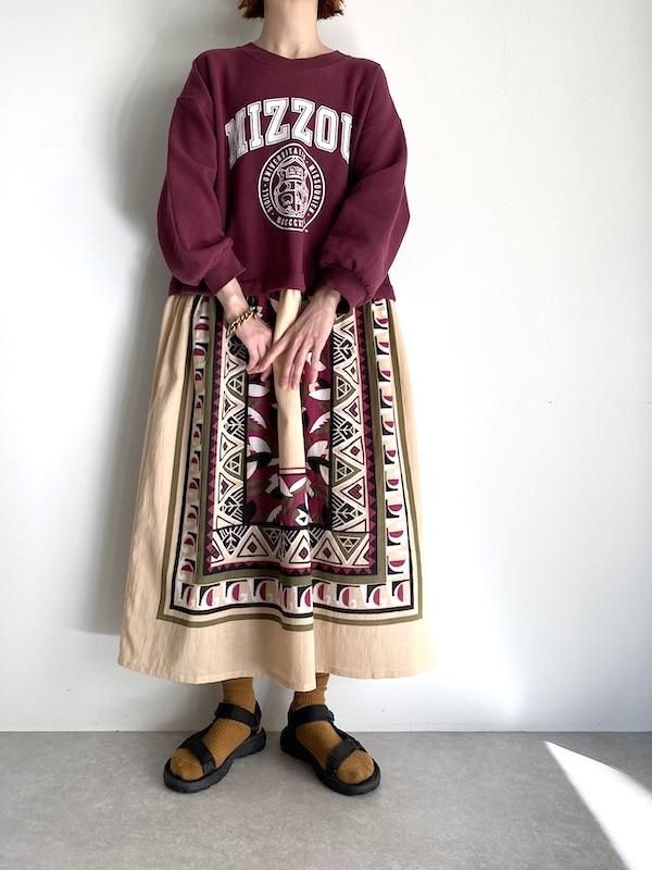 Remake loose native dress / リメイクネイティブワンピース (D Remake loose native dress / リメイクネイティブワンピース (D
