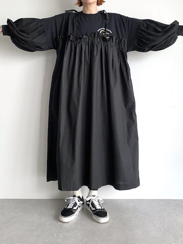 Remake cami long t-shirts dress / リメイク キャミTシャツ