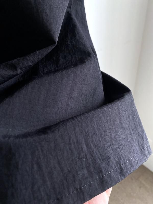 Remake long parka nylon dress / リメイクパーカー ナイロン
