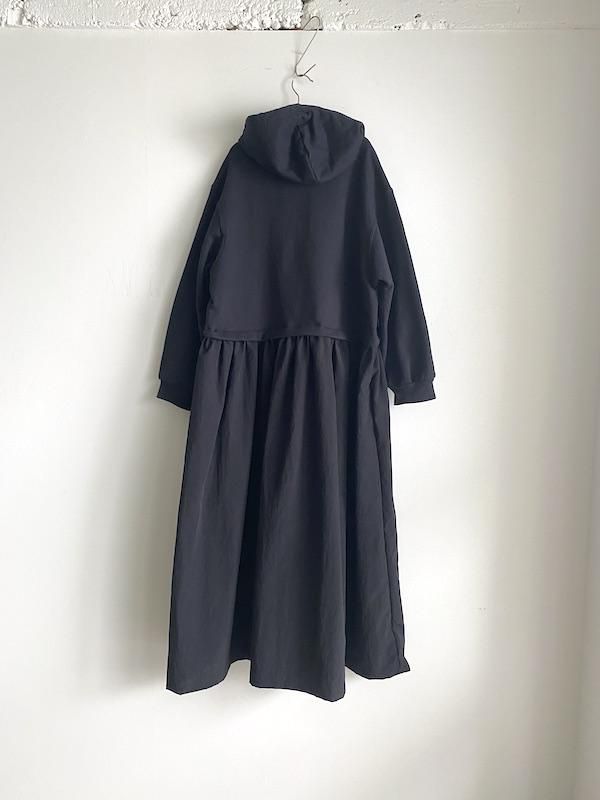 お気に入りの parka long Remake nylon ナイロン リメイクパーカー / dress ワンピース