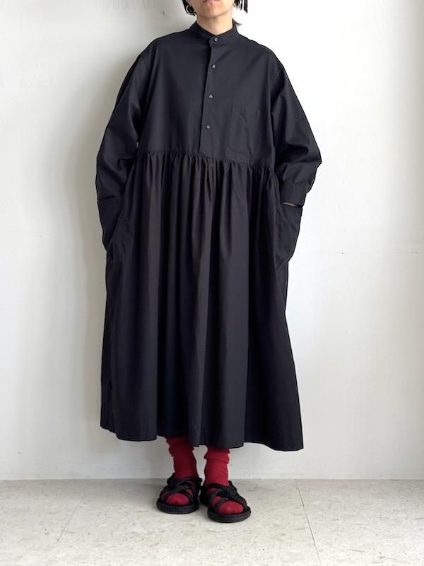 Remake black dress shirts  dress  / ݥåդᥤ֥åĥԡ(BK/1)