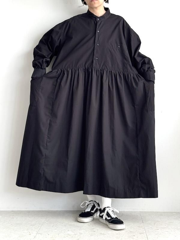 Remake black dress shirts  dress  / ݥåդᥤ֥åĥԡ(BK/2)