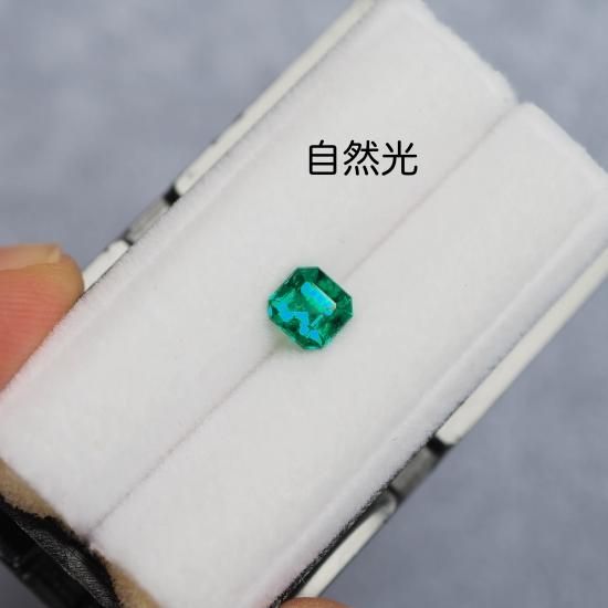 No2 コロンビア産クナ鉱山 エメラルド0.620ct JGGL鑑別付 - IRODORI STONE