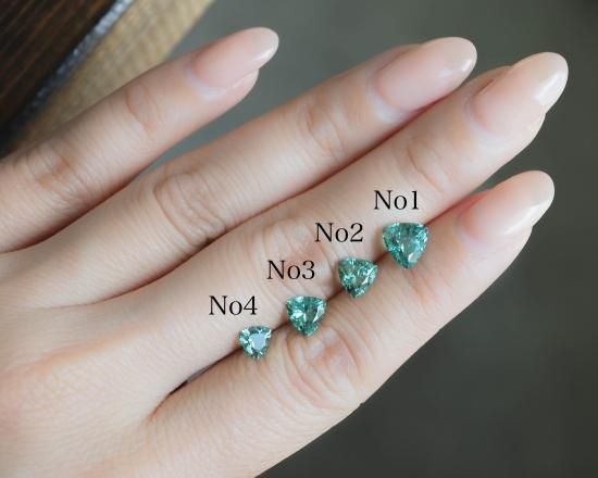 No2 ナミビア産ラグーントルマリン 0.80ct パーフェクトカット