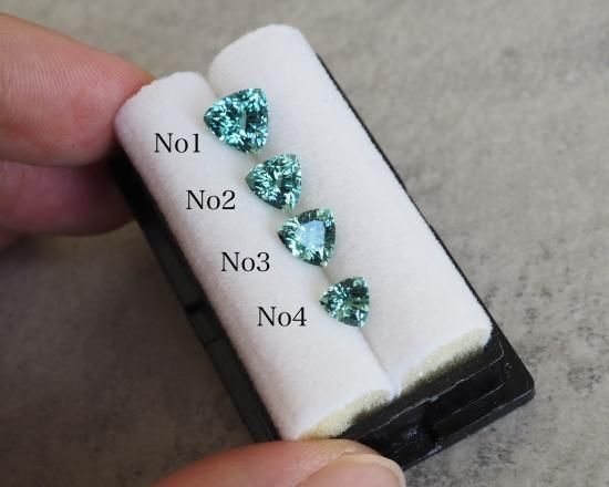 No2 ナミビア産ラグーントルマリン 0.80ct パーフェクトカット