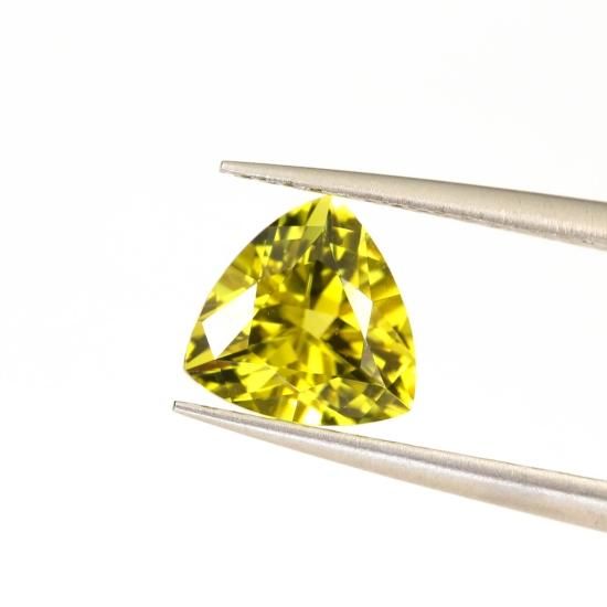 ザンビア産カナリートルマリン 1.25ct パーフェクトカット