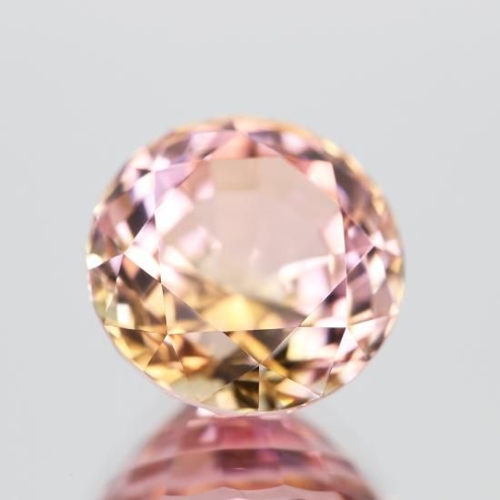 ナイジェリア産バイカラートルマリン 2.94ct パーフェクトカット