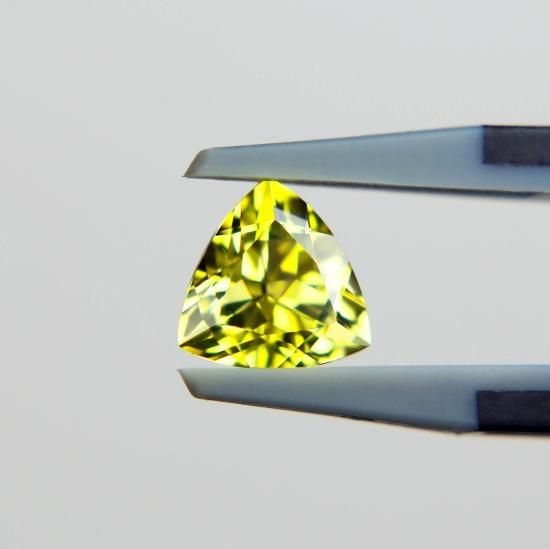 バイヤー厳選用品 ザンビア産カナリートルマリン1.17ct パーフェクトカット トルマリン
