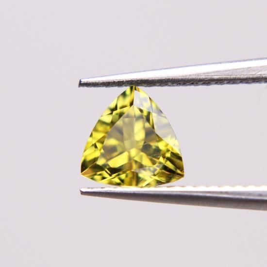 ザンビア産カナリートルマリン1.19ct パーフェクトカット ザンビア産カナリートルマリン1.19ct パーフェクトカット