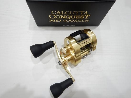 中古】 カルカッタコンクエストMD 400XGLH リール - lecavistegourmand.com