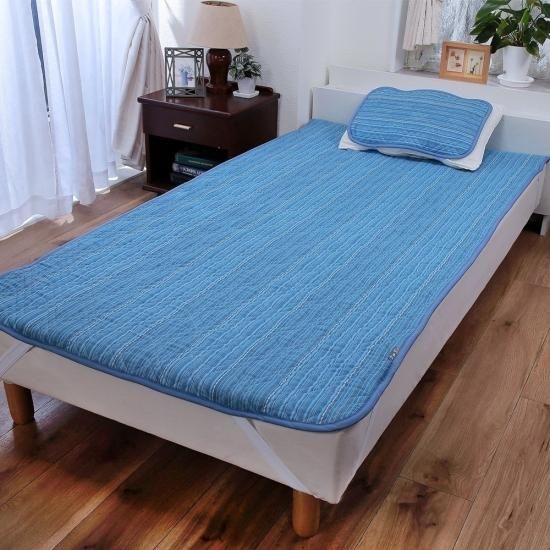 三河木綿 綿わた敷きパッド - 天然屋｜天然素材の寝具専門店 リネン