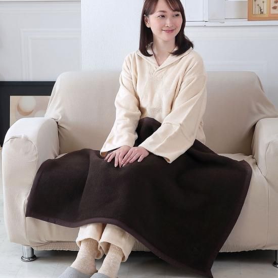 【新品未使用】高級天然キャメル100%ハーフ毛布、ひざ掛けセット 新品未使用】高級天然キャメル100%ハーフ毛布、ひざ掛けセット