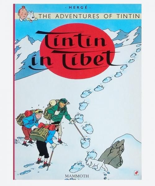 THE ADVENTURES OF TIN TIN / Tin tin in Tibet ( reuse book )