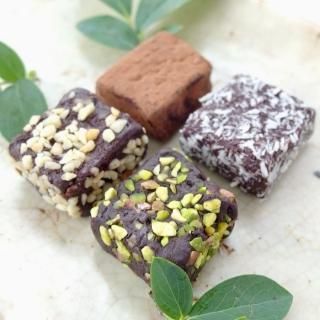 オリーブオイル生チョコ詰合わせ<4個>乳製品・白砂糖不使用