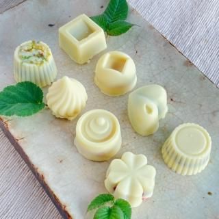 オーガニックホワイトチョコ詰合わせ<全種類8個>白砂糖不使用
