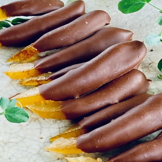 オーガニックピールチョコ<綾日向夏ミルク>(1袋50g)