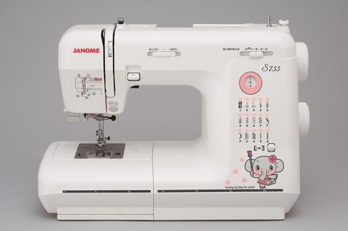 ジャノメ電子ミシンS755(フットコントローラー付) - ミシンの ジャノメ電子ミシンS755(フットコントローラー付) - ミシンの