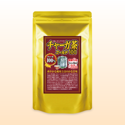 チャーガ茶ゴールド100% ティーバッグ(36包) - 健康王国ランド 