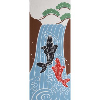 手拭　鯉の滝登りの商品画像