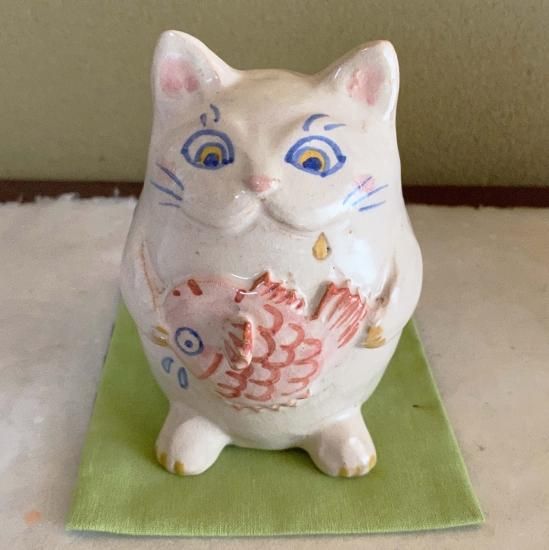 猫貯金箱（止原理美×岩川旗店） - 山口県萩市で100年以上の歴史 大漁旗