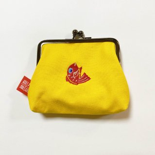 ガマ口鯛黄色（刺繍）の商品画像