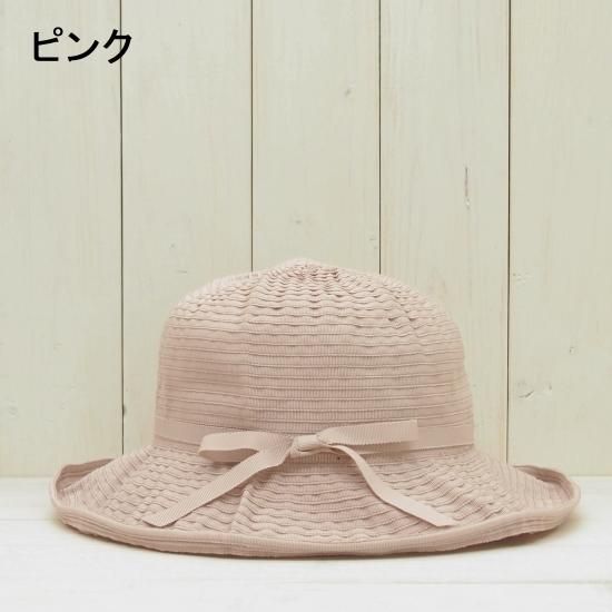 石田製帽　DAYSTROWS　黒リボン　ハット 石田製帽 DAYSTROWS 黒リボン ハット 石田製帽 麦わら帽子 DAY
