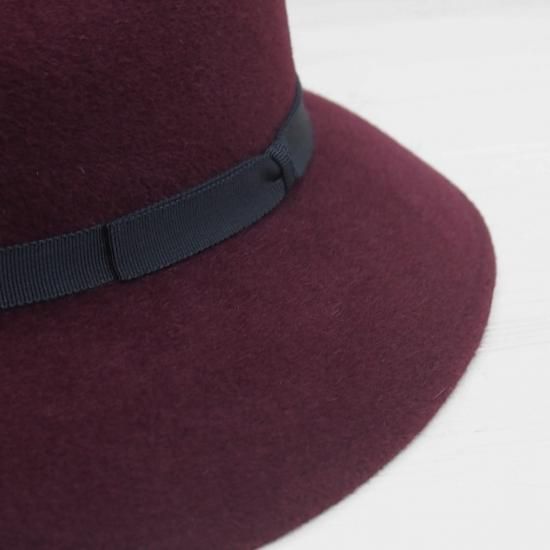 スーパベロアフェルト 中折れハット