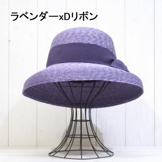 細麦ストローハット カサブランカ カラー