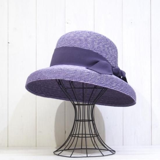 石田製帽　細麦ストローハットカサブランカ 石田製帽 細麦 ストローハット カサブランカ 14[麦わら帽子