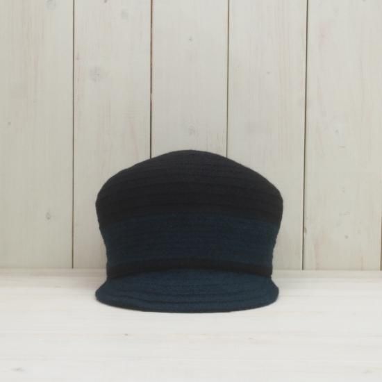 ウールアクリル ツートンキャスケット - 石田製帽【公式オンライン