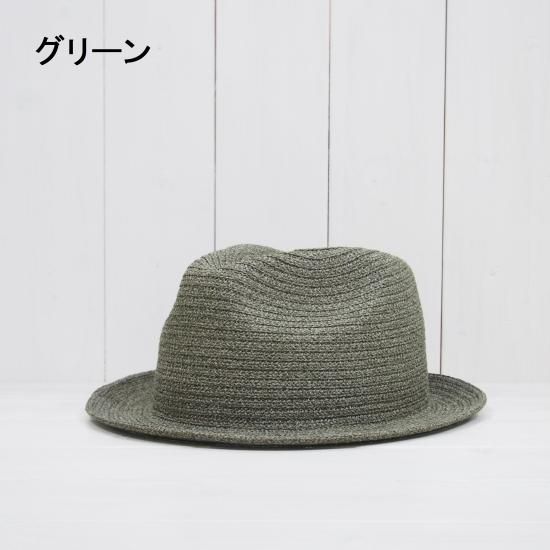 美濃和紙xコットンブレード 中折れショートハット