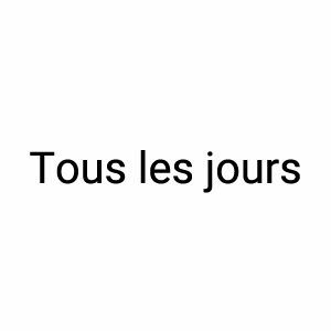 Tous Les Jours - ȥ쥸塼