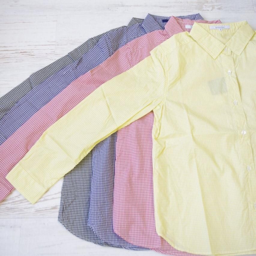 SHETH Ginghamcheck shirt - シス ギンガムチェックシャツ - Sheth