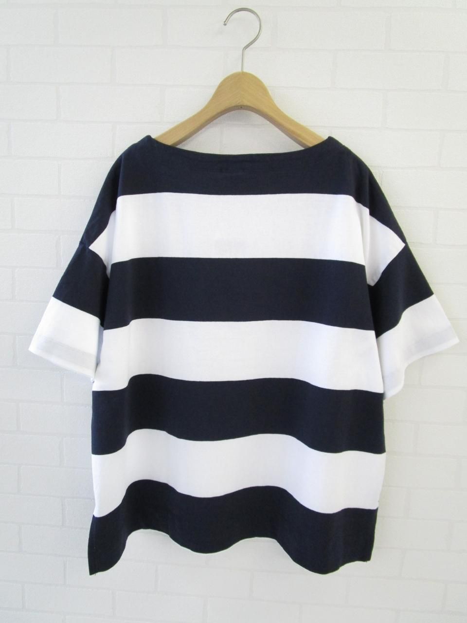 【WEB限定】Champion ボーダー Tシャツ Champion チャンピオン ボーダーTシャツ(ネイビー): 通常