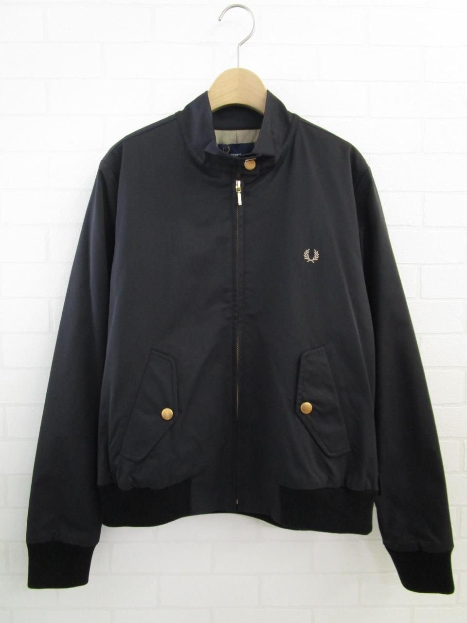 袖丈64cmFRED PERRY ハリントンジャケット