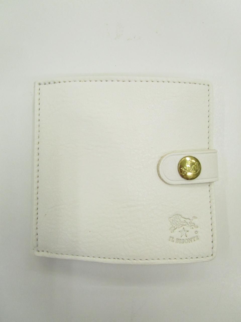 IL BISONTE - 正方形ボタン付2つ折り財布【正規取扱品】 - Sheth