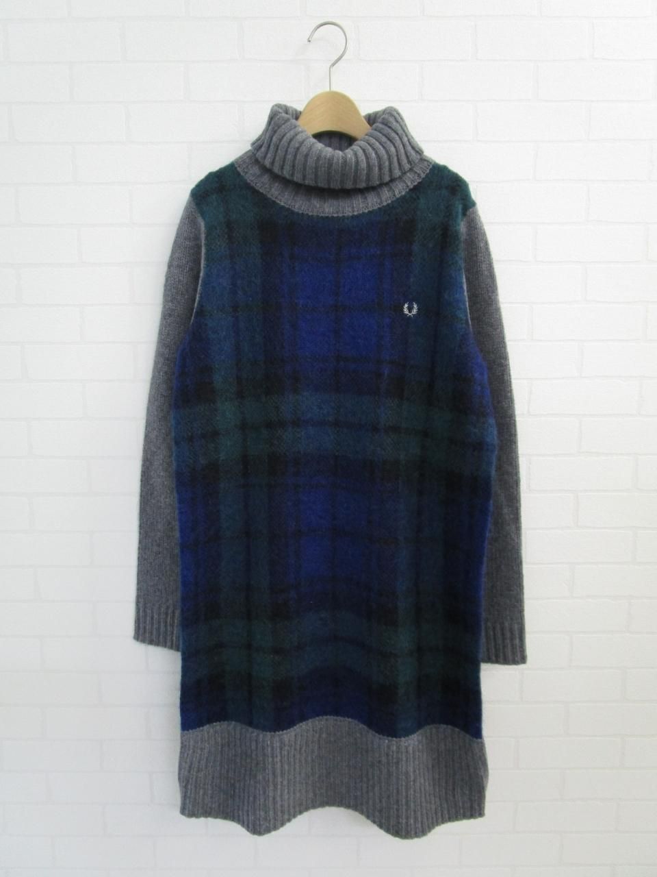 FRED PERRY - リブハイネックワンピース - Sheth Online Store