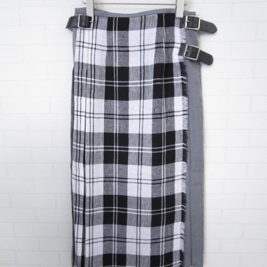 O'neil of Dublin - リネンクレージーパターンキルトスカート 正規取扱商品