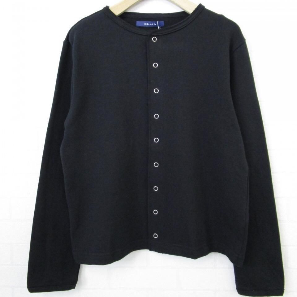 SHETH - スナップカーディガン - Sheth Online Store - シス SHETH - スナップカーディガン - Sheth Online Store - シス