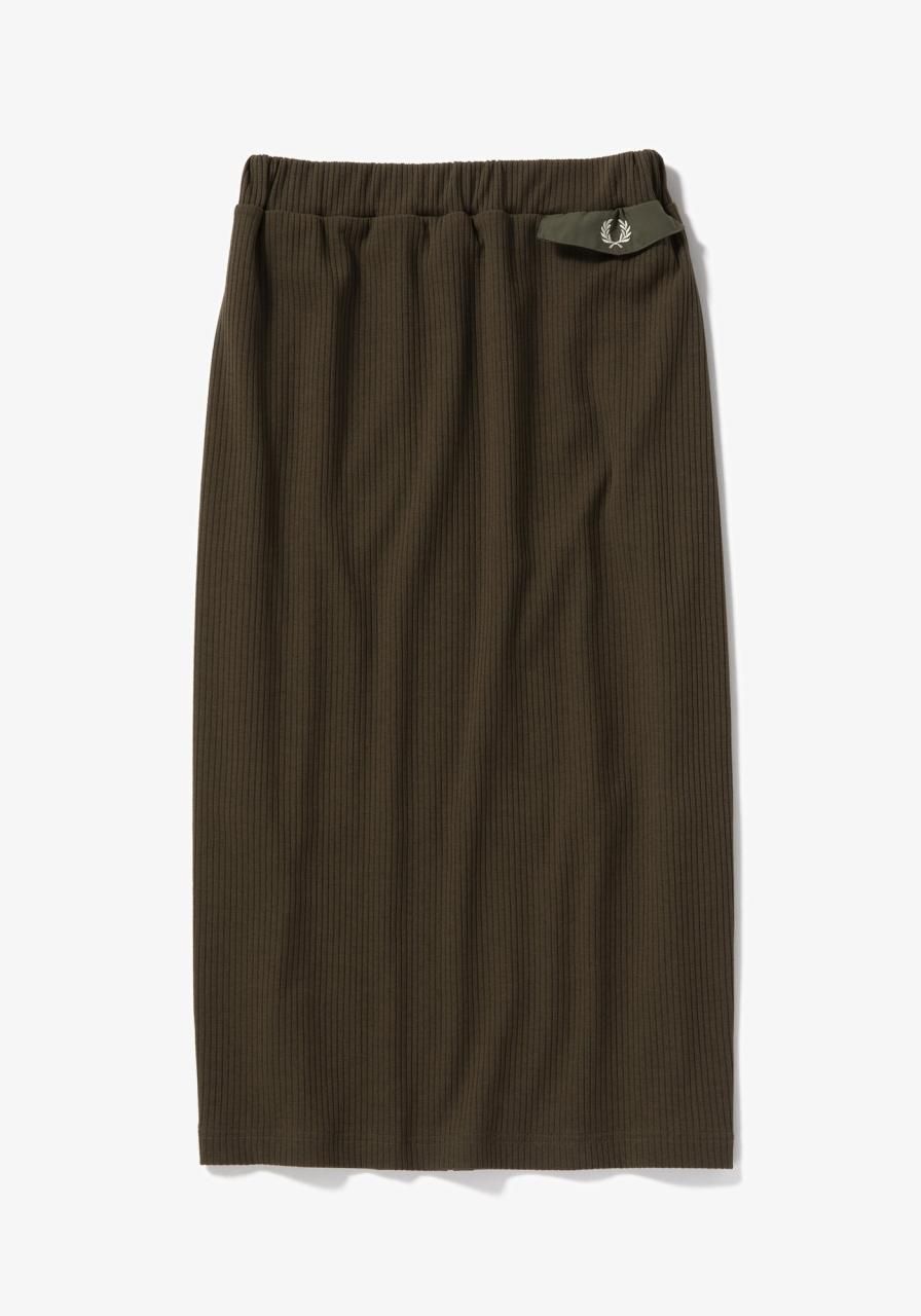 Taped Track Skirt(8 102：BLACK): | FRED PERRY JAPAN