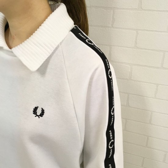 FRED PERRY - SIDE TAPED SWEAT TOPS(F5368)