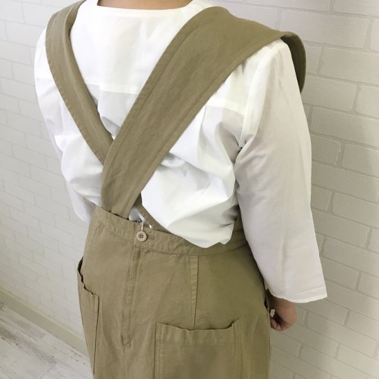 SARAHWEAR - 背中ペケポン 製品染めジャンパースカート