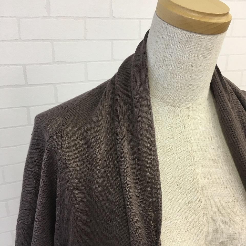 Tous les jours - リネン着流しロングカーディガン - Sheth Online