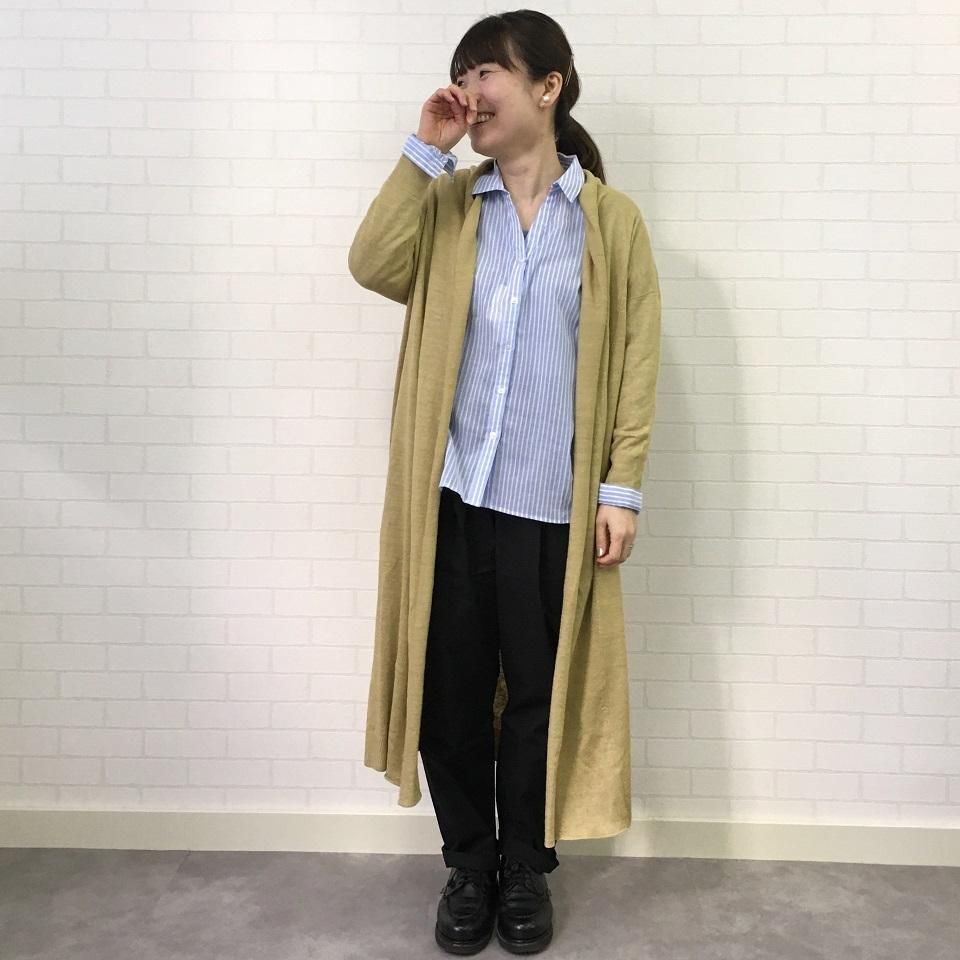 Tous les jours - リネン着流しロングカーディガン - Sheth Online