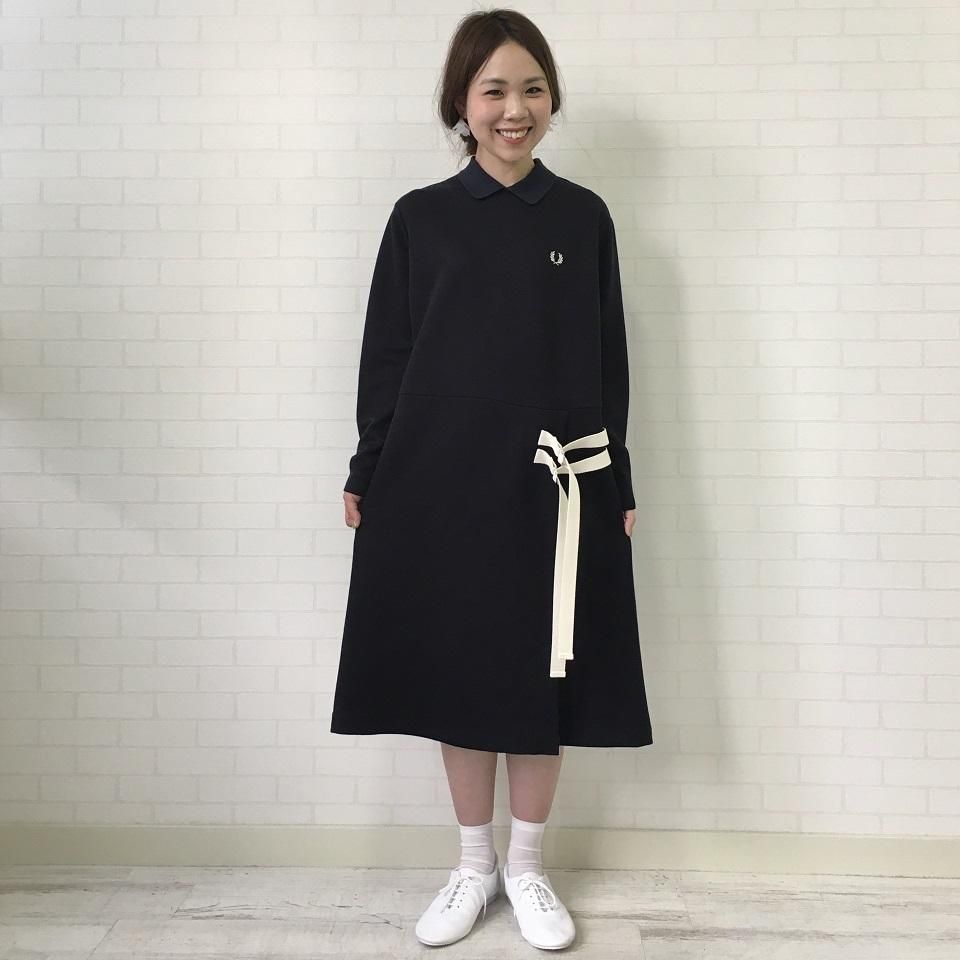 FRED PERRY - L/S JERSEY DRESS - Sheth Online Store - シス