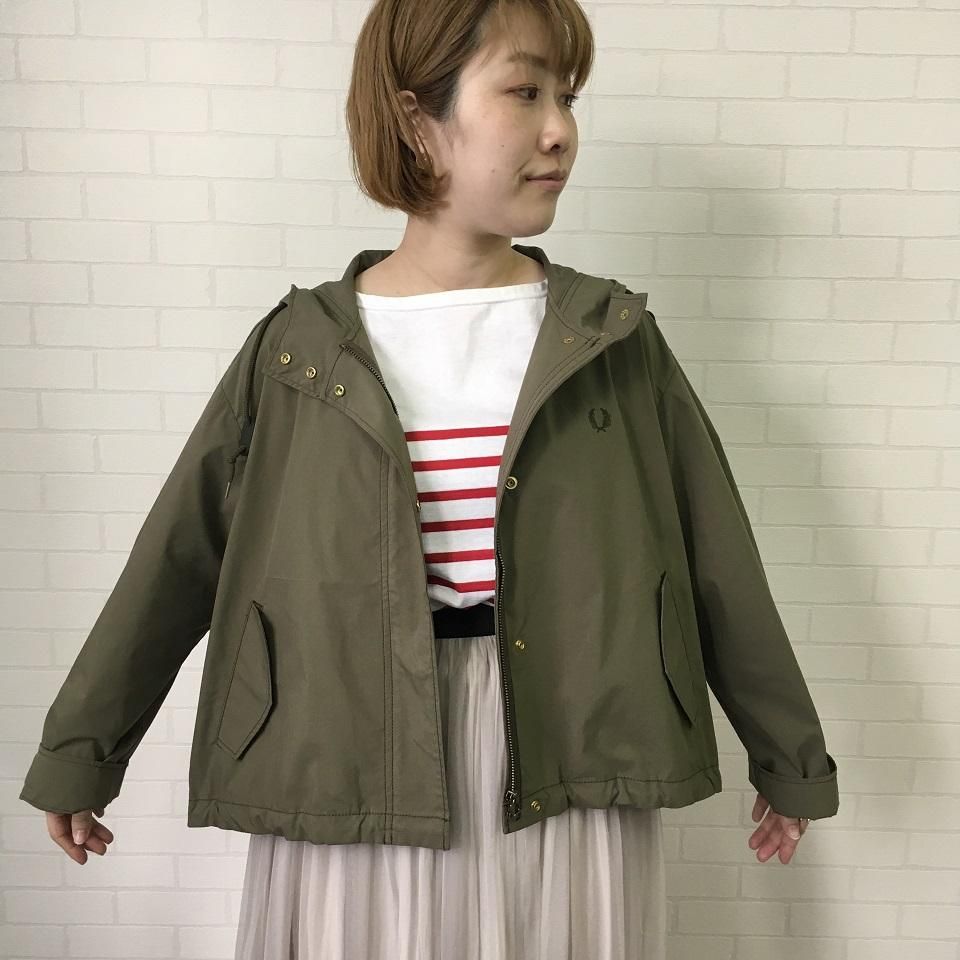 FRED PERRY - CROPP FISHTAIL PARKA - Sheth Online Store - シスオンラインストア